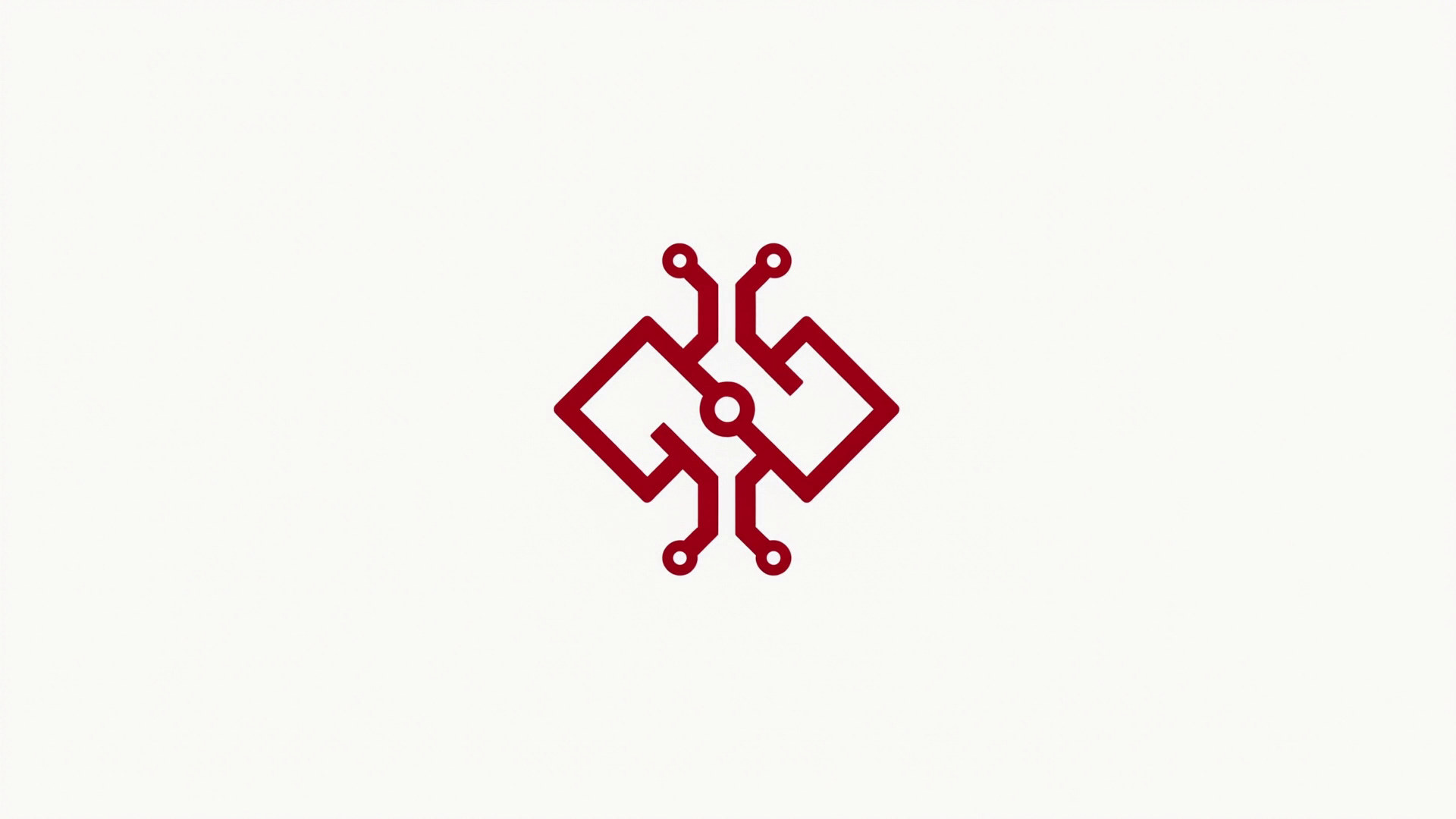 Aus einem einzelnen Signal entsteht ein Leiterbahnsystem, das sich zum SKYLNX-Symbol formt und beschleunigt.